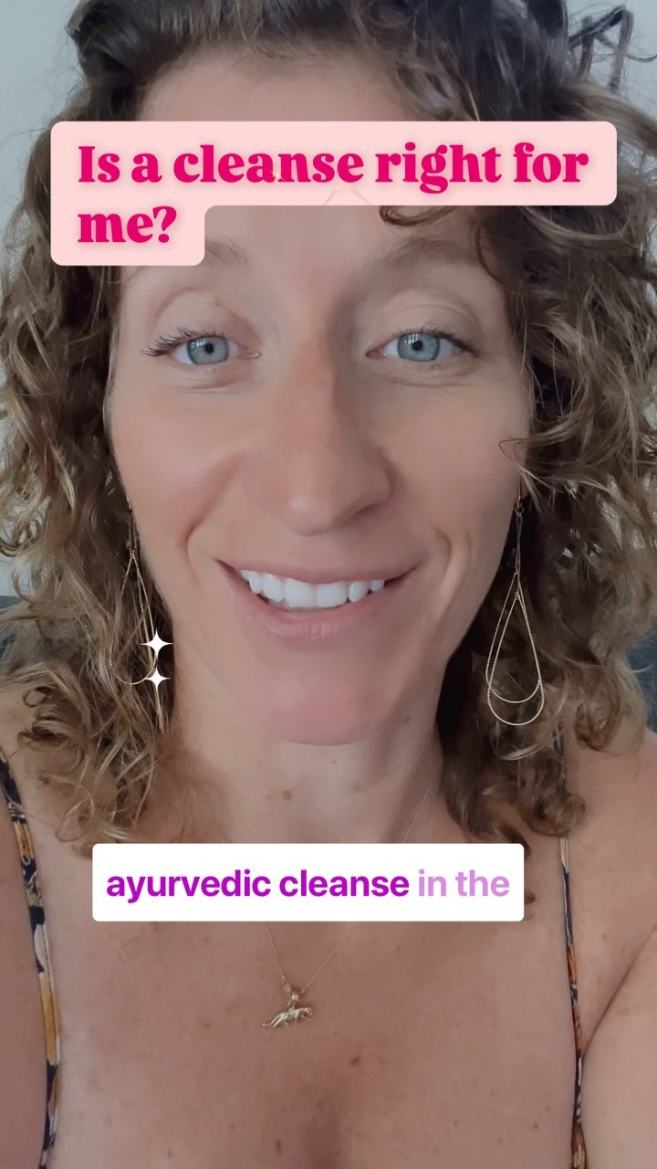 🤔Should I cleanse?
👍Just about everyone should do a Cleanse in the Fall.
🌎 If you just experienced Summer, then now is a great time to join us for a cleanse.
No matter how clean you eat, your body still accumulated heat and inflammation through the summer months.
Join our Cleanse Community and feel good all winter long. 😊
Intro Call OCTOBER 7th!
Active cleansing October 14-18
#ayurveda #fallcleanse #foodasmedicine #pitta #community #healingfoods