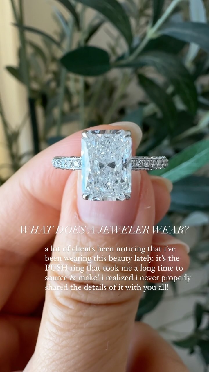 A lot of clients been noticing that i’ve been wearing this beauty lately, and I realized I never properly shared the details of it with you all. This is my 2.02 Carat E Colour Push Present that matches my baby’s birthday and initials 🤍🥰
#bespokejewellery #luxurylifestyle #jewellerydesign #craftsmanship #beyondexpectations #diamonds #diamondring #pushpresent