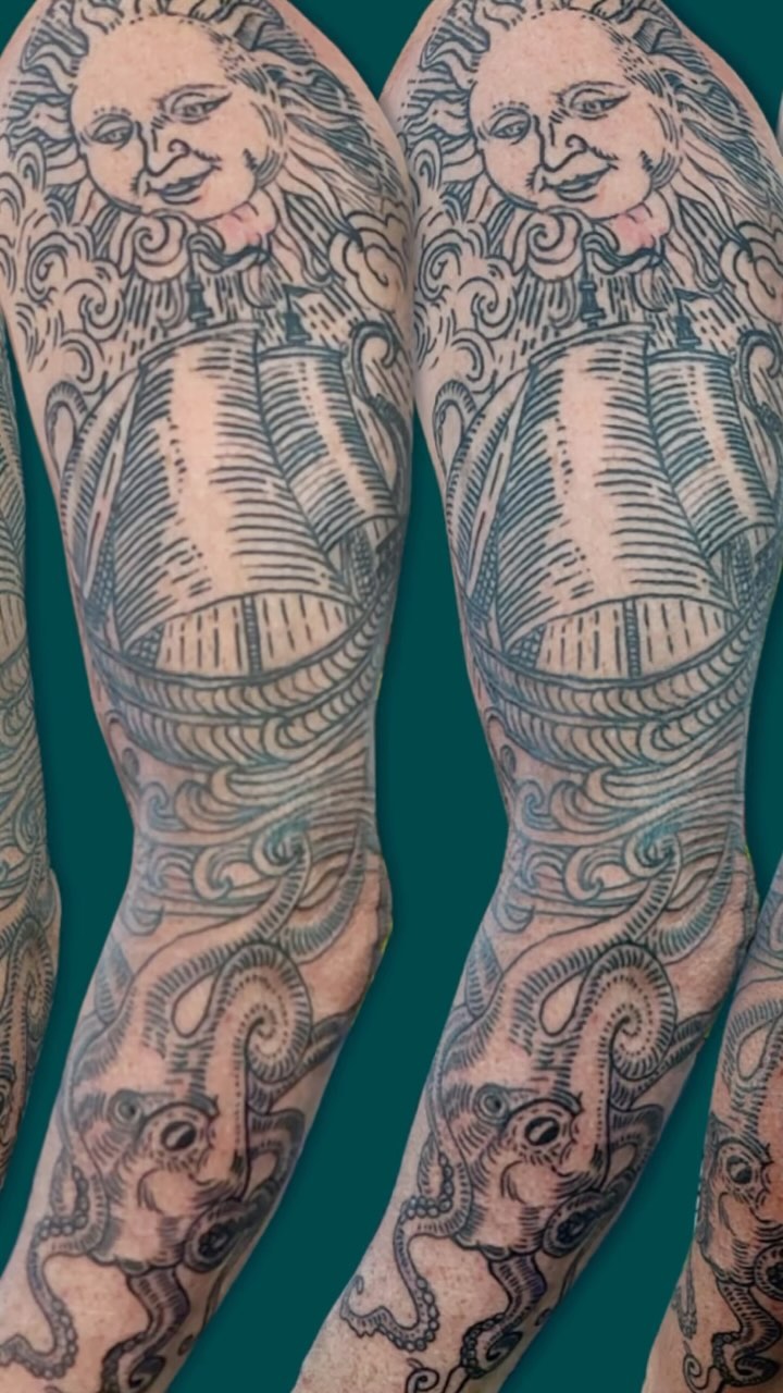 Milo finished this awesome piece for @wanderingdesertdawg 🔥
Thanks Jayson it's always a pleasure having you in the studio.
Want your own custom art? DM or WhatsApp to book.
#mrluckystattoo #capetowntattoo #capetowntattooartist #capetowntattoostudio #capetowntourism #tattoossofinstagram #inkstagram #tattooideas #tattoolove