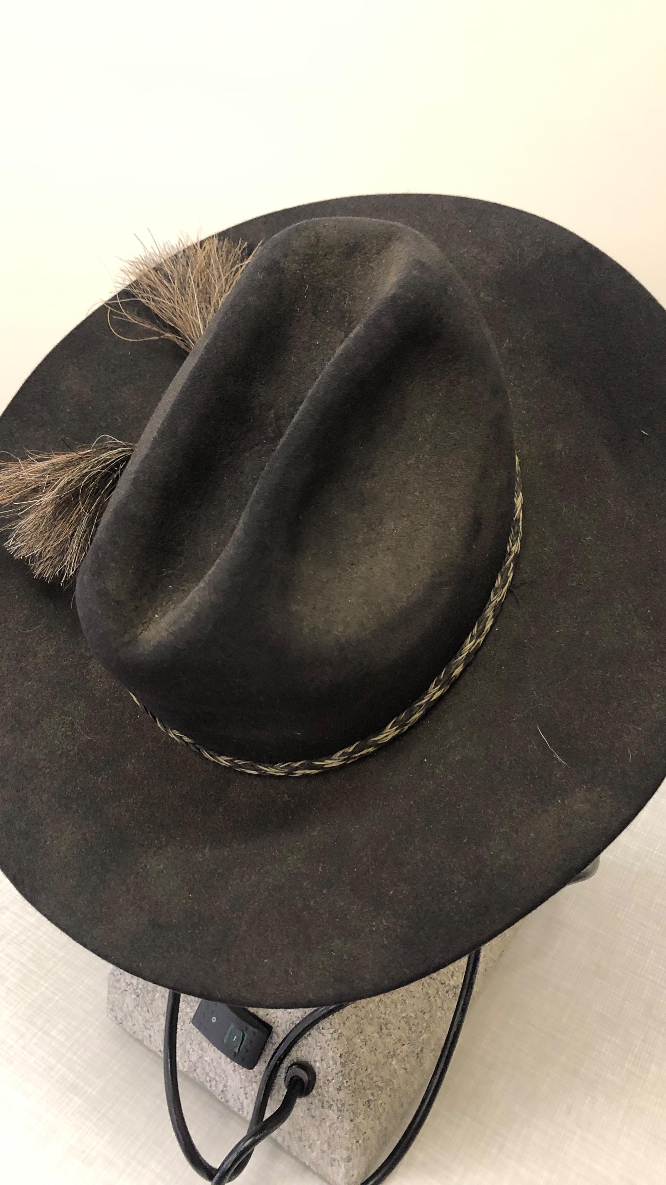 This beauty needed some serious love after a playful pup decided to play with it. I reattached the braid, gave it a deep clean and reshaped it to perfection, Plus the liner got a hand washing make over!
See how I brought this hat back to life!
#hatrestoration #hatrevival #fashionfix #beforeandafter #hatcare