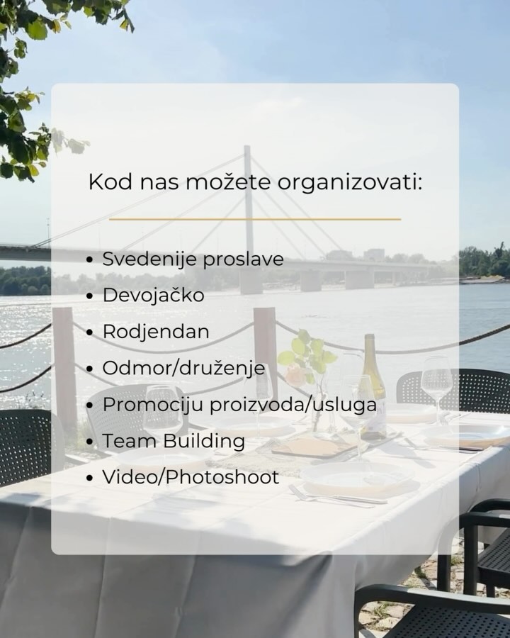 Proslavite sa stilom! Naša vila je savršeno mesto za vaše posebne događaje. Kontaktirajte nas da rezervišete vašu proslavu. 🎉
Info u DM! 📥
#RezervišiteSada #novisad #kucanadan #prostorzaproslave #devojackovece #rodjendan #odmor #odmorusrbiji #timbuilding