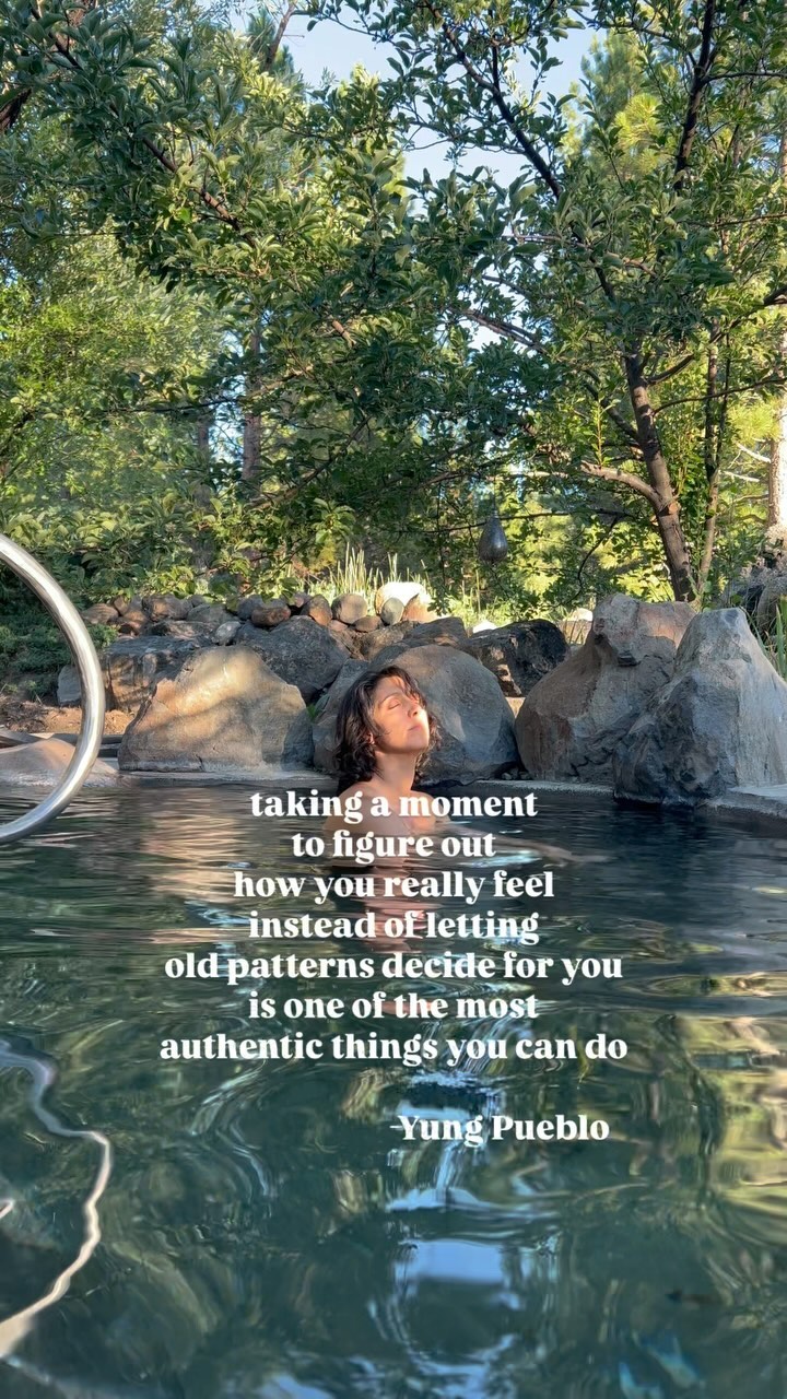 לקחת רגע להבין איך את באמת מרגישה במקום לתת
לדפוסים ישנים להחליט עבורך, הוא אחד הדברים האותנטיים ביותר שאת יכולה לעשות.
#אוטנטי #התפתחותאישית #selfhealing #selfjourney #personaljourney #yungpueblo