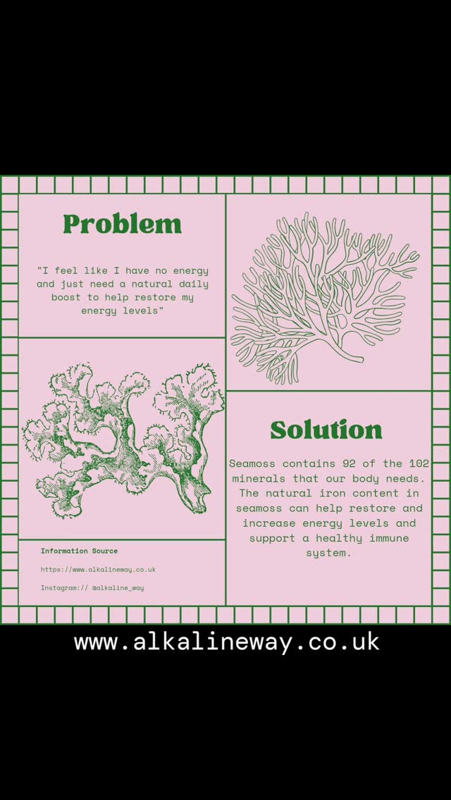 We only use 100% Organic Irish Seamoss tested and certified!
.
.
And trusted too! 💚
.
We have a 5 star hygiene rating!!
.
.
Do you have Organic Irish Seamoss daily?
How do you consume yours?
.
There are lots of ways you can use our Organic Irish Seamoss too!
.
We have made to order fresh Organic Irish Seamoss Gel - 500ml or 1000ml jars, 90 capsule packs or you can purchase our Seamoss in loose leaf form.
.
Head over to our website to order yours
www.alkalineway.co.uk
.
.
#organicirishseamoss
#organicirishseamossgel
#options #versitile #manyways #alkalineway #seaveg #seaweed #food #eattheweeds #seavegetables #goodforyou #flatlay #bob #blackownedbusiness #familyowned #5starrating #5outof5 #highest #proud