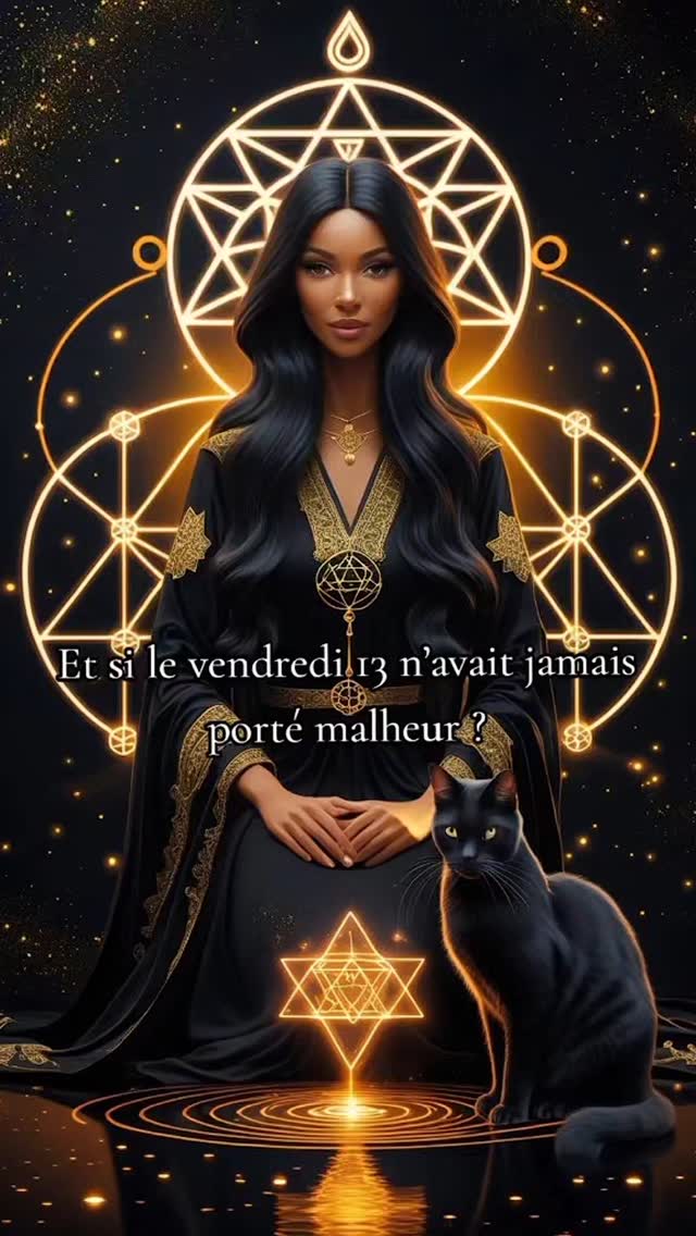 🌙 Que signifie pour toi le vendredi 13 ?
On t’a appris à le craindre.
À éviter les chats noirs.
À redouter cette journée comme un mauvais présage…
Mais si je te disais que tout ça,
c’est une superstition transmise de génération en génération…
Un conditionnement collectif qui, en réalité, cache tout l’inverse :
👉🏽 un chiffre sacré, un symbole de transformation,
de féminin oublié, de renaissance.
Le 13, c’est : – la mort symbolique d’un ancien soi,
– la renaissance vers quelque chose de plus aligné,
– une invitation à faire confiance au courant de la vie.
1️⃣ + 3️⃣ = 4️⃣ → Et 4, c’est la structure, les fondations solides, la stabilité.
Rien de maudit là-dedans. Juste une vérité trop longtemps cachée.
Le 13 est intimement lié au féminin sacré :
– 13 cycles lunaires par an,
– 13 menstruations en moyenne,
– et le vendredi est associé à Vénus, planète de l’amour, de la sensualité, de la beauté…
et donc du féminin divin.
Mais avec le patriarcat, tout ce qui évoquait la puissance cyclique de la femme a été diabolisé.
Alors qu’en vérité, le 13 est un portail. Un rappel de notre pouvoir.
✨ Aujourd’hui, j’ai choisi d’habiter ma puissance, de célébrer ma féminité, et de laisser la magie prendre toute sa place.
Et toi ? Dis-moi en commentaire ce que tu penses du vendredi 13. 🖤
.
.
.
#vendredi13 #fémininsacré #goddessvibes #chatnoir #rituelsacré #transformation #sorcièremoderne #intuitionféminine #pouvoirféminin #fyp #foryoupage #fypシ゚