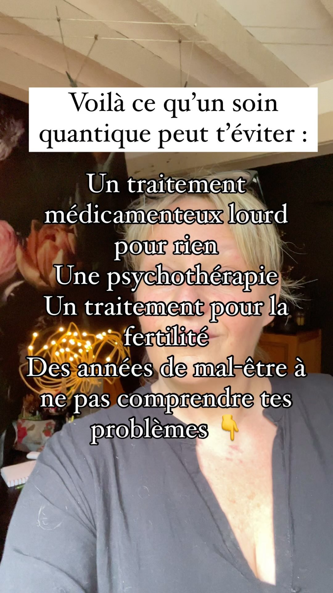 Quand l’origine de tes maux et de tes problèmes à ses racines au niveau de l’âme tout ce que tu entreprends comme travail sur ton physique, ton mental ou tes émotions n’aura aucun effet, relis ça.
Oui j’affirme : aucun effet, 0 !
Pourquoi ? Parce que tu n’es pas sur le niveau où se trouve le problème !
C’est comme si dans un immeuble en feu on éteignait uniquement le 6éme étage, ça n’aurait aucun sens!
N’hésite pas à partager ce post pour aider des proches qui auraient besoin de lire ça.
Et surtout prends soin de toi 🥰