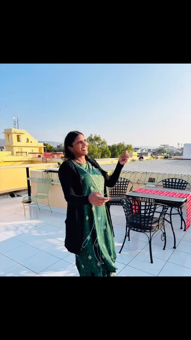 Happy Makar Sankranti. Flying kites, floating lanterns and a full moon #festival #india #jaipur #travel #happy