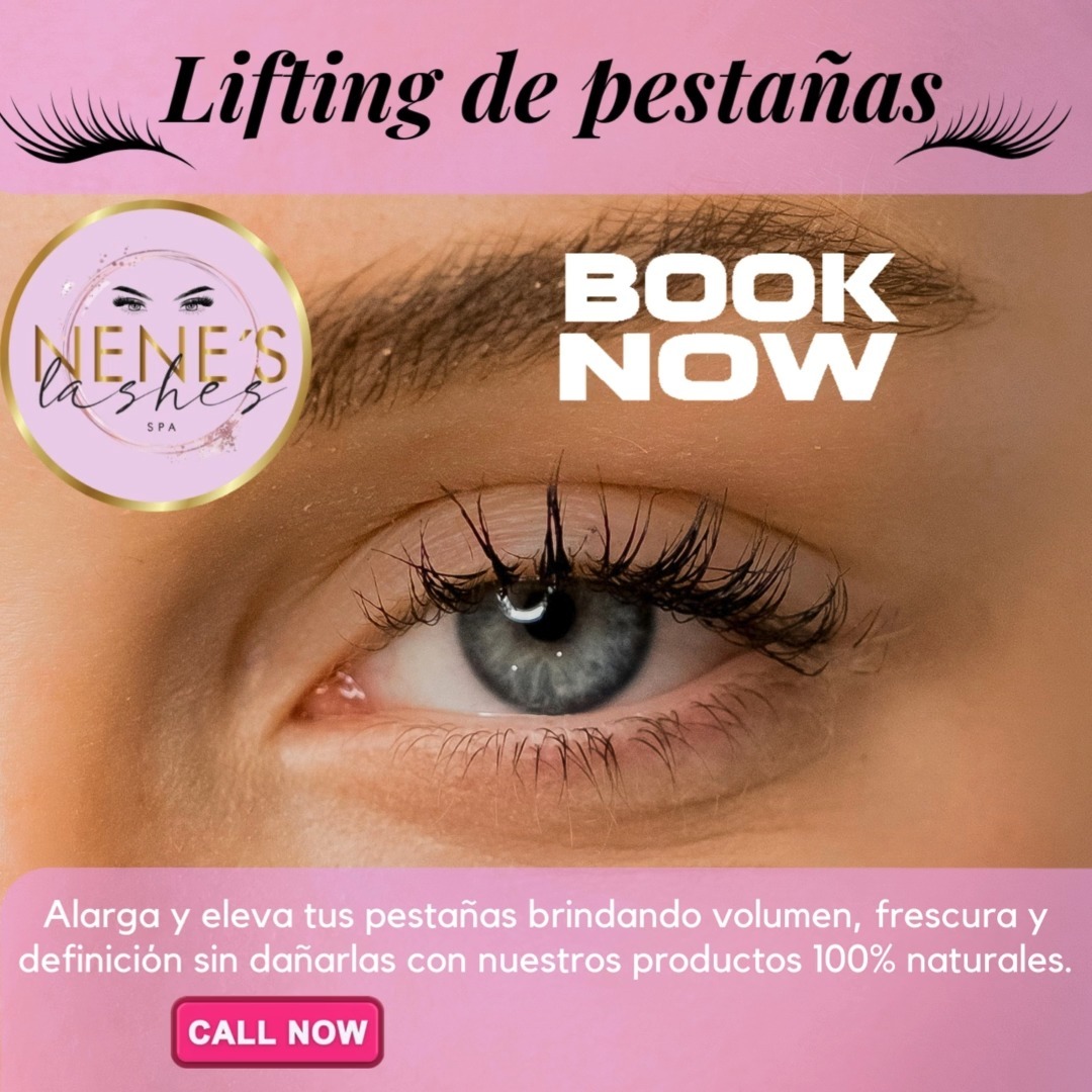 Eleva tu mirada con nuestro exclusivo Lifting de Pestañas en Nene Lashes Spa
¿Quieres unas pestañas que luzcan largas, rizadas y naturales sin necesidad de extensiones? Nuestro lifting de pestañas es la solución perfecta:
Resalta tu belleza natural con unas pestañas rizadas y definidas.
Efecto duradero de hasta 6-8 semanas.
Ideal para quienes desean un look fresco y natural sin complicaciones.
Visítanos en: 223 S Green Bay Rd, Waukegan, IL.
Agenda tu cita al: 224-221-0968.
Reserva en línea: www.nenelashesspa.com
Porque tu mirada merece brillar todos los días. Reserva ahora y transforma tus pestañas con nuestro lifting.
#NeneLashesSpa #LiftingDePestañas #NaturalBeauty #LookPerfectEveryDay