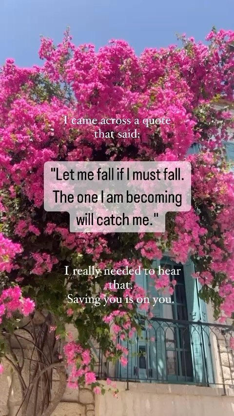 Let me fall if I must fall.
The one I am becoming will catch me.
.
.
.
#depthpsychology #mentalwellness #clinicalhypnotherapy #trust #higherconsciousness #higherself #lessons #learnings #lifelessons #playgroundofthemind #pom