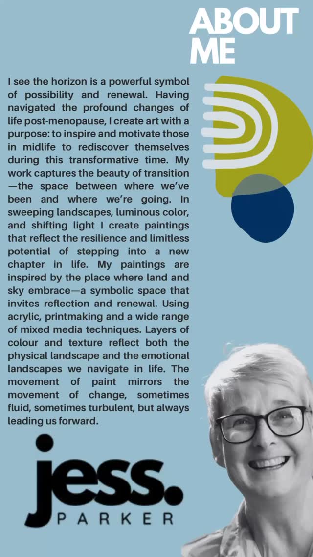 It’s not just what I do but why i do it.
This is why
This is who I am
This is where I am and where I’m heading to
This is for me, from me
I hope that it resonates with you too.
Find out more about this journey in my website - link in bio.
#artiststatement #artistbio #artforeveryone #landscapepaintings #thehorizon #womenartists #midlifewomen