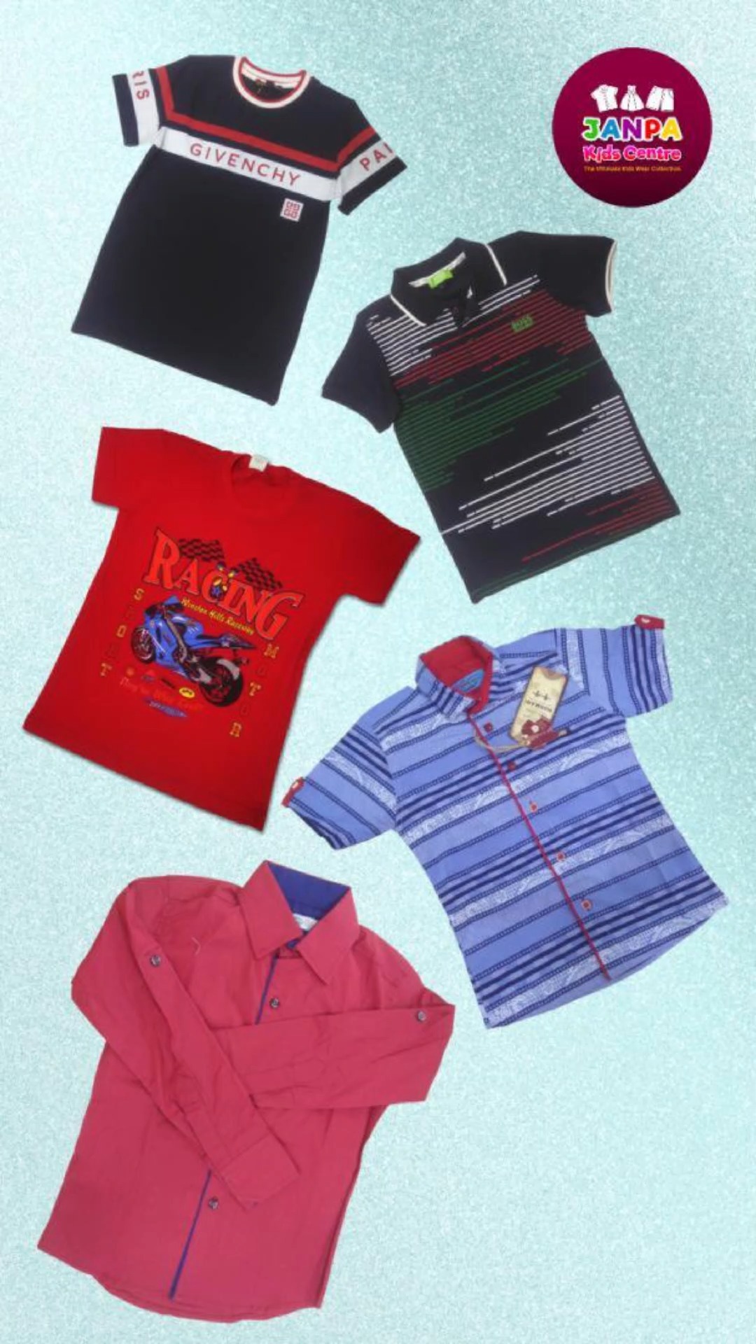 Quality Boy's shirts, t-shirts and the best children's clothing at JANPA Kids Centre.
For Orders & More Information,
Call / WhatsApp Us On 0756981035 / 0772461216
#janpakidscentre #childrenswear #childrensclothing #kidsfashion #kidswear #ChildrensFashion #childrensclothingboutique