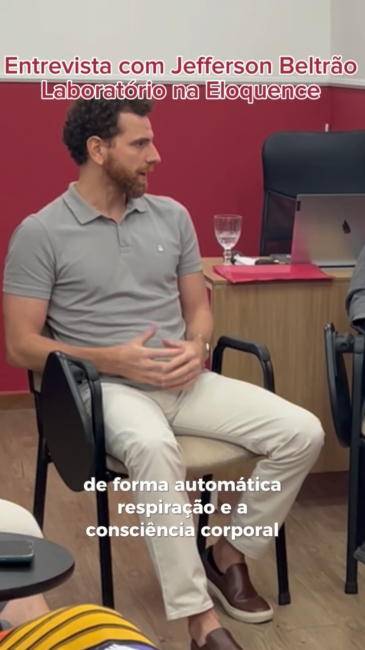 Respiração para o sucesso!
Aspectos muito importantes a ser considerados sobre respiração.
- Respiração lenta para ter mais longevidade.
- Respiração consciente, profunda e ritmada, para gerir suas emoções e ações.
- Treinamentos consistentes de respiratórios até ficar inconscientemente competente.
Da entrevista realizada no laboratório da @eloquenceoratoria com o jornalista @jeffersonbeltrao
Obrigado pela oportunidade!