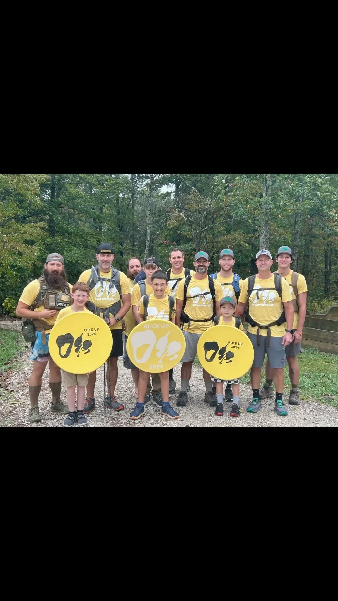 Day three is always a special one! The last day is split between two shorter hikes for a total of 9 miles. We end the ruck by hiking the last 3.5 miles as a big group. It’s a short enough hike that Roselynn’s younger cousins can participate and they have a blast!