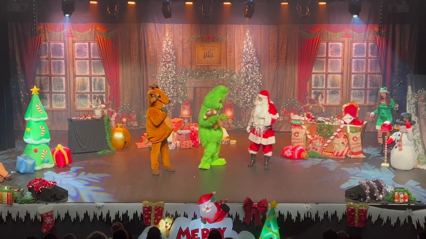 Petit extrait du spectacle musical #lekidnappingduperenoel
