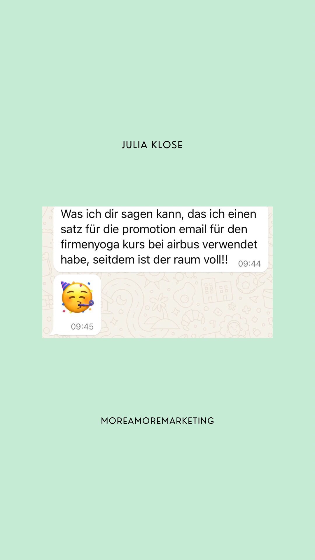 Diese 3 psychologischen Effekte MUSST du kennen, wenn du eine verkaufsstarke Landingpage haben willst.
Ist dir schon mal aufgefallen, wie du so richtig in einen Text gesaugt wurdest & am Ende dachtest, woah ich konnte gar nicht auf hören zu lesen.
Um das zu erreichen brauchen wir ein bisschen clevere Verkaufspsychologie 🤓:
Mach dem Leser in den ersten 5-6 Goldfischsekunden direkt klar:
🎏
1. Was bietest du an, für wen bietest du es an und welches Versprechen an sie (deine Lösung zu seinem Problem) gibst du.
2. Argumentiere richtig. Und zwar nicht nur die Vorteile auflisten. Sondern auch was diese Vorteile ganz konkret für deinen Klienten im persönlichen Bezug bedeutet. Formuliere dein Argument am ende mit: Das bedeutet für dich, dass du xyz erhöhst/ gewinnst / beschleunigst…
3. Deine Landingpage sollte nur auf ein einziges Ziel ausgerichtet sein. All deine Call to Actions sollten auf genau diese Ziel einzahlen. Also formuliere nur EINE Handlung in deinen Buttons immer und immer wieder. Beispiel “Klicke hier, um … zu erhalten”.
Das gilt übrigens nicht nur für Landingpages, sondern auch für deinen Content 😜
POSITIONIERUNG
BUSINESSAUFBAU
ONLINEBUSINESS
COACHINGFUERFRAUEN
#Positionierung #Businessaufbau #onlinebusiness #coachingfuerfrauen