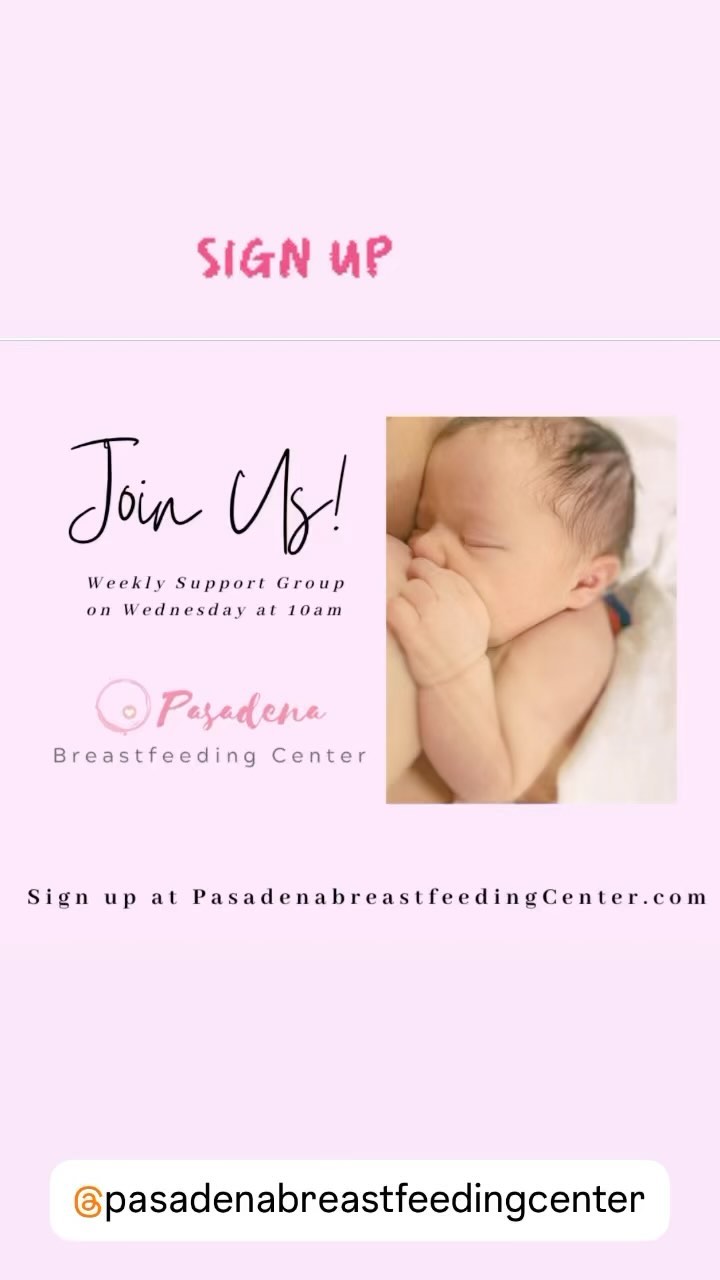 🌟 Join us this Wednesday at 10 am for our weekly breastfeeding support group! 🤱 Whether you're a new mom seeking guidance or an experienced mom looking to connect with others, our supportive community is here for you. Share experiences, ask questions, and receive expert advice in a welcoming and inclusive environment. Let's empower each other on our breastfeeding journeys! See you there! #BreastfeedingSupport #MomCommunity #SupportGroup #pasadena #pasadenamoms #sangabrielvalley