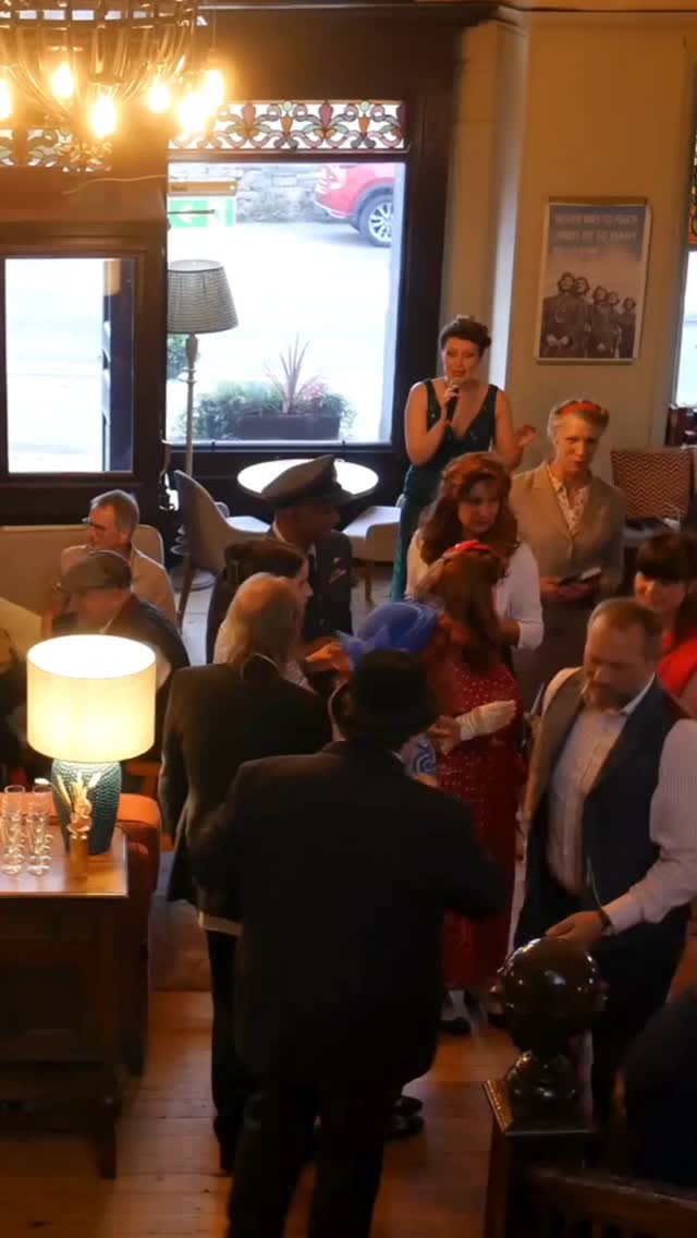 An amazing evening! Contact @thecliftonville to book your ticket for the next one!#immersiveexperience #1940s #cromer #murdermystery