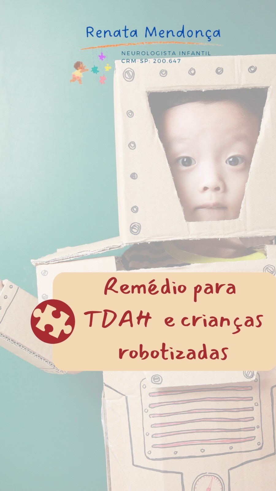 Desmistificando mitos: o remédio para TDAH não transforma nossos filhos em robôs! 🤖
Na verdade, ele ajuda a melhorar a concentração, reduz sintomas de hiperatividade. Quando bem indicados tem impacto positivo no aprendizado, relações sociais e autoestima dos pacientes!
Na suspeita de TDAH procure sempre um neurologista infantil porque o diagnóstico e tratamento correto fazem total diferença na evolução!
💖 #TDAH #CuidadoComAmor #Desmistificando