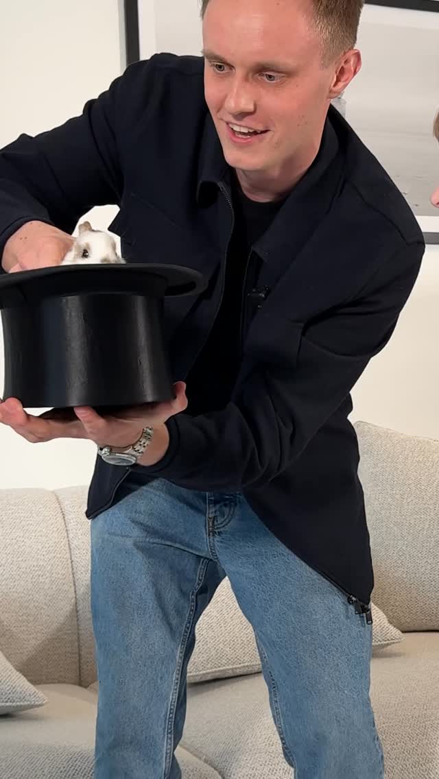 Famous Rabbit out of a Hat Trick! 🎩🐇