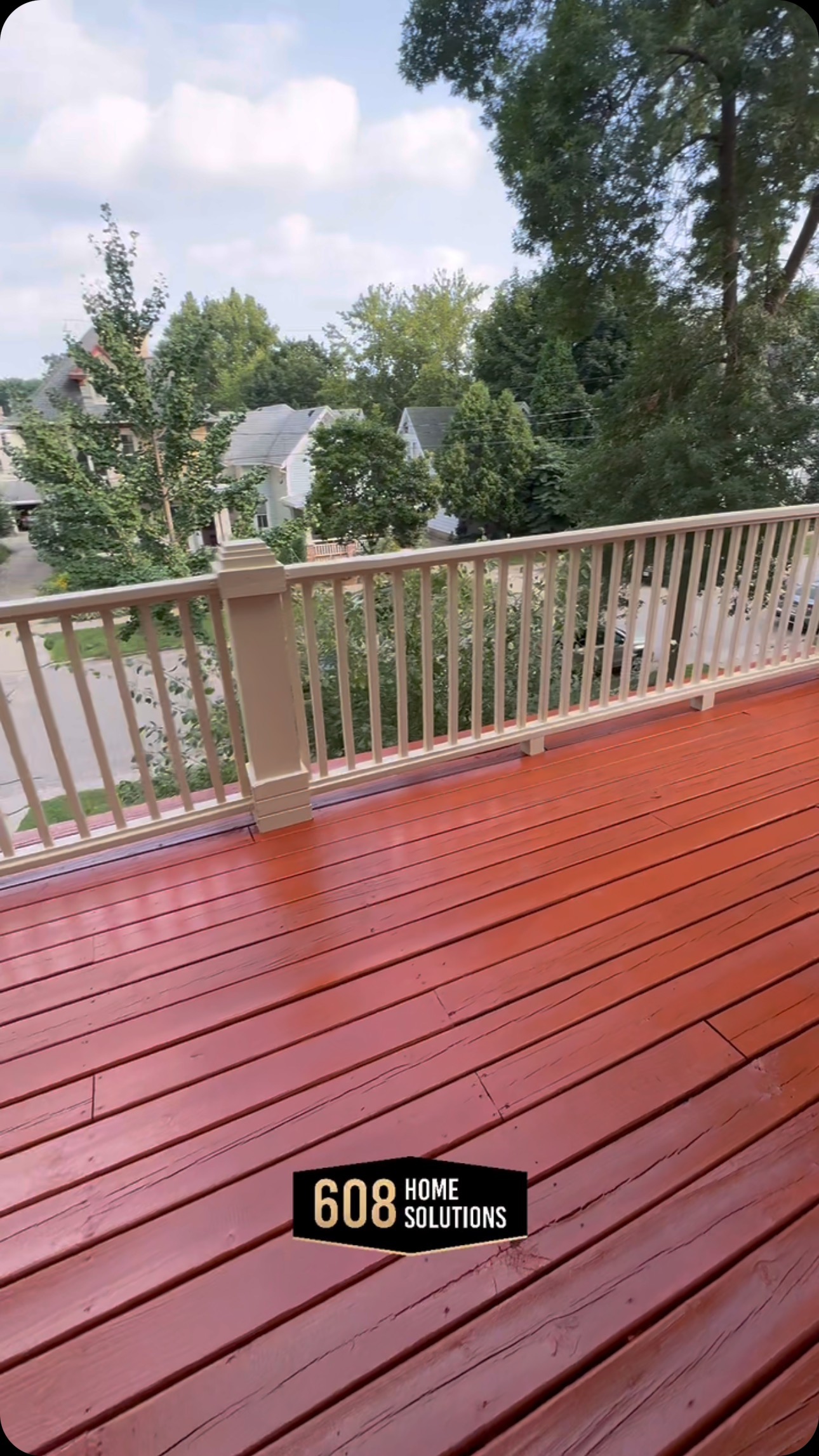 Back at it again! 🛠️ We’re thrilled to be working on a deck project for one of our returning customers. At 608 Home Solutions, we take pride in delivering top-notch craftsmanship and building lasting relationships. Check out the progress in this video!