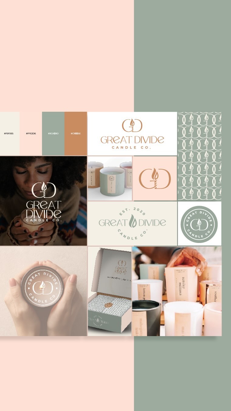 Say hello to Great Divide Candle Co.! Premium, handcrafted and hand-poured soy candles. Website goes live June 1st 🖥️✨
