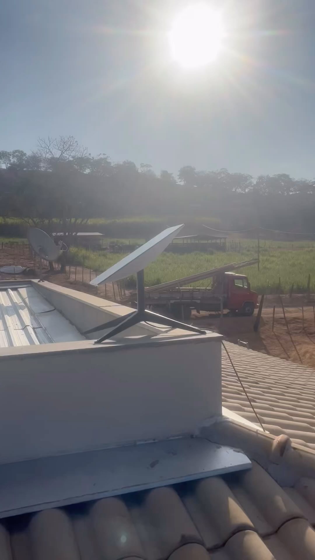 Instalação de internet via satélite @starlinksofficial @starlink.oficial #starlink #rural #roça #perdigaomg