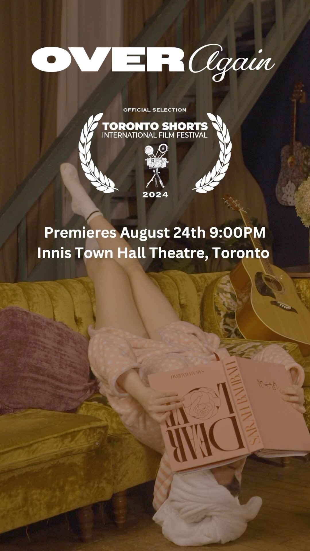 Our music video “Over Again” premieres next week at the Toronto Shorts International Film Festival!
Saturday August 24th, 9:00PM at the Innis Town Hall Theatre in Toronto.
Tickets are available at torontoshorts.com/tickets
Couldn’t have asked for a more incredible all female crew and a wonderful team overall ❤️
🌟 Starring: @itsmonitrea & @nickolas.franco.r
🎥 Directed & Produced by: @fabfilm.ca & @sandradagovic
🎶 Music by: @itsmonitrea
🎨 Color by: @natalietrivino.edits
#TorontoShorts #MusicVideo #FilmFestival #IndependentFilm #Filmmaking #WomenInFilm