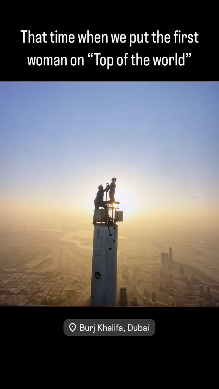 Behind the scenes at the top of the world! 🏙️✨
There are no limits when it comes to taking our ideas to new heights, literally. Today, we remember one of the most thrilling moments: @primeproductions_amg_alan securing Emirates’ iconic flight attendant @nicolesmithludvik on top of the Burj Khalifa for the “We’re on top of the world” campaign.
We’re proud to have brought the first woman to the highest point in the world for this project!
So proud of the teamwork between Prime Productions AMG and Emirates for making this unforgettable moment happen! 🙌
Thanks to all the team that helped with this project and special thanks to the epic @tecs_uae and @shane_oldmate_manning!!
Drone work: @choppershoot
#PrimeProductionsAMG #Emirates #BurjKhalifa #FilmProduction #WeAreOnTopOfTheWorld #BehindTheScenes #MakingOf #DreamBig #WomenOnTop #BreakingBarriers
