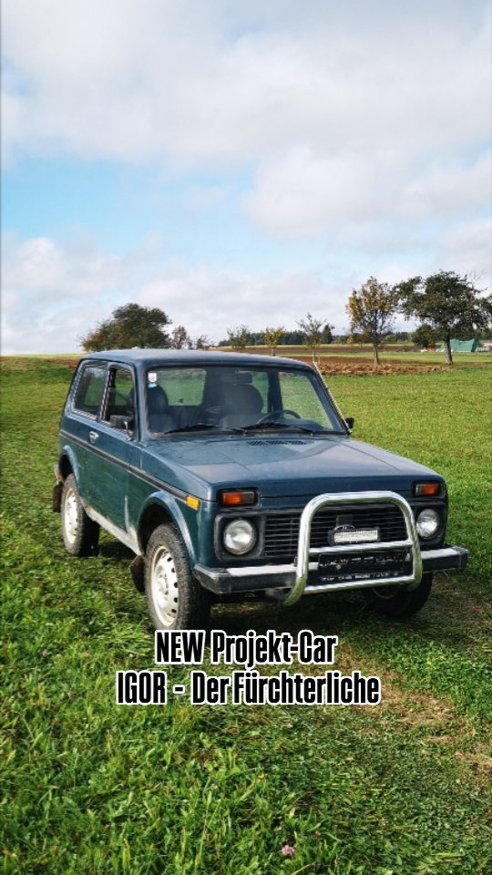 New Project 😜
Was soll ich sagen... Spontankauf halt 🤣
Nächstes Jahr soll der Wagen ein Offroad-Abenteuer in Rumänien bestreiten, wenn alles klappt, wird Igor mein Fahrzeug für die Expedition Pamir 2026 💪
#lada #ladaniva #funrally #projectcar #russia4x4 #offroad