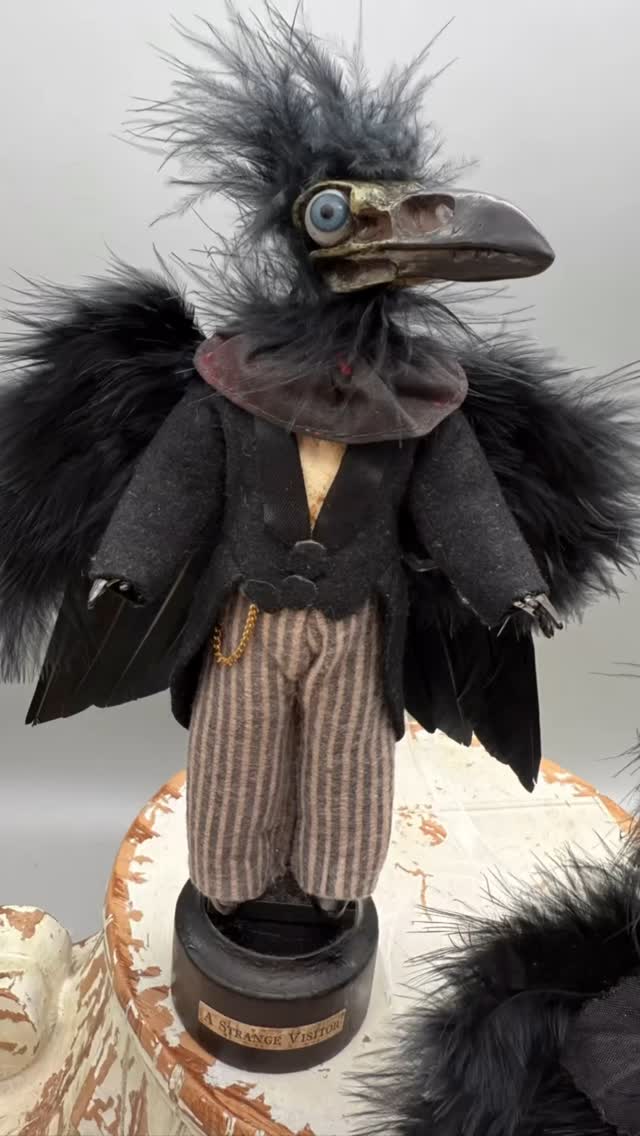 Find my limited collection of Halloween Assemblage Art only @redskygallery1 and @grandleadermercantile. Only available for One more week! Happy Haunting! #halloweenart #assemblage #creepydolls #dollheads #assemblageartist #assemblageart #foundobjects #dollart #dollparts #foundobjectsculpture #halloweenforever #halloweenartist #creepyart #crooksycreations