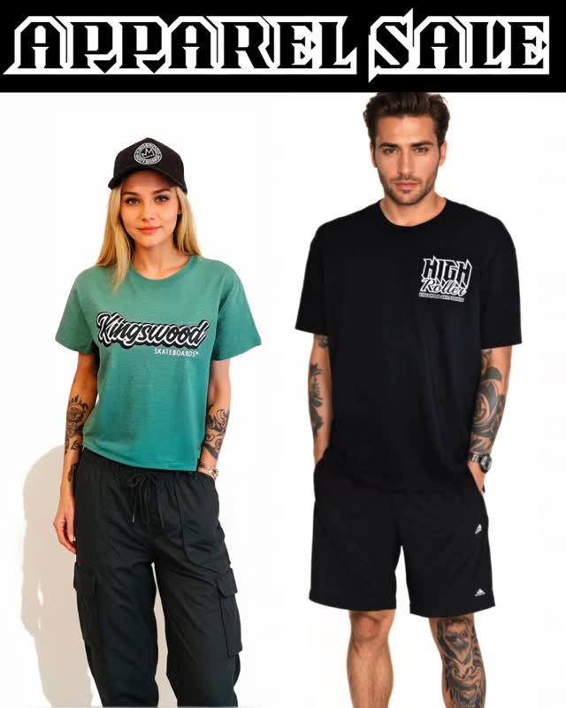 🚨On Sale Now - ALL STREETWEAR
✅️ TEES
✅️ JUMPERS
✅️ HATS
✅️ BEANIES
✅️ SOCKS
📮$10 Flat Rate Shipping
#kingswoodskateboards
#skateboarding #APPAREL #Sale #Streetwear