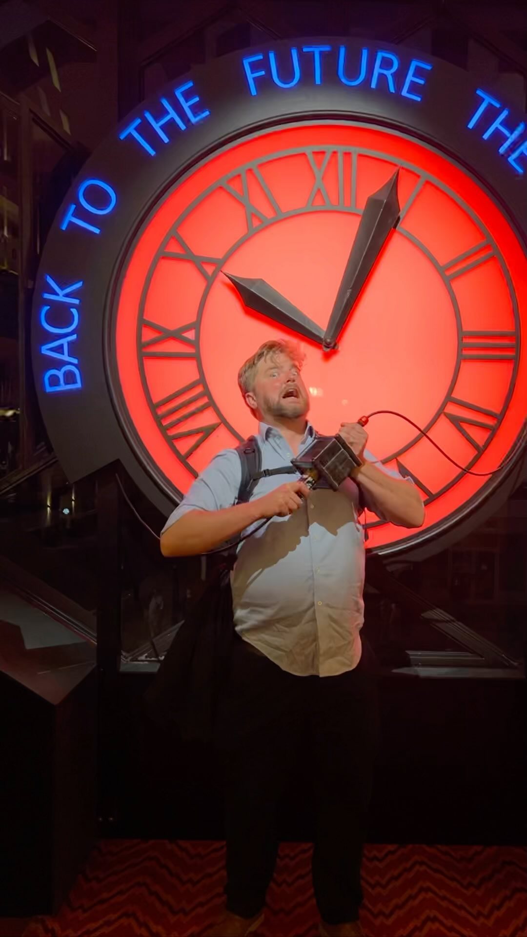 Popped in to watch Back to the Future the Musical. Great cast, amazing special effects, constant dose of nostalgia all the way through and they had this funky clock in the bar so you could pretend you were doc brown just plugging in the power line in the nick of time.
•
•
•
Hi I’m William Harry Mitchell, a Blue Badge Tourist Guide and Historical Interpreter. I lead tours around London and all over England. Want a tour? Have a look at my website (link in bio) for some ideas and get in touch through the contact form. @whmtours
#backtothefuture #backtothefuturethemusical #adelphitheatre #londontheatre #westend #london #theatre #livetheatre #nightout #whereweregoingwedontneedroads #itsyourkidsmarty #tours #tourguide #touristguide #bluebadgeguide