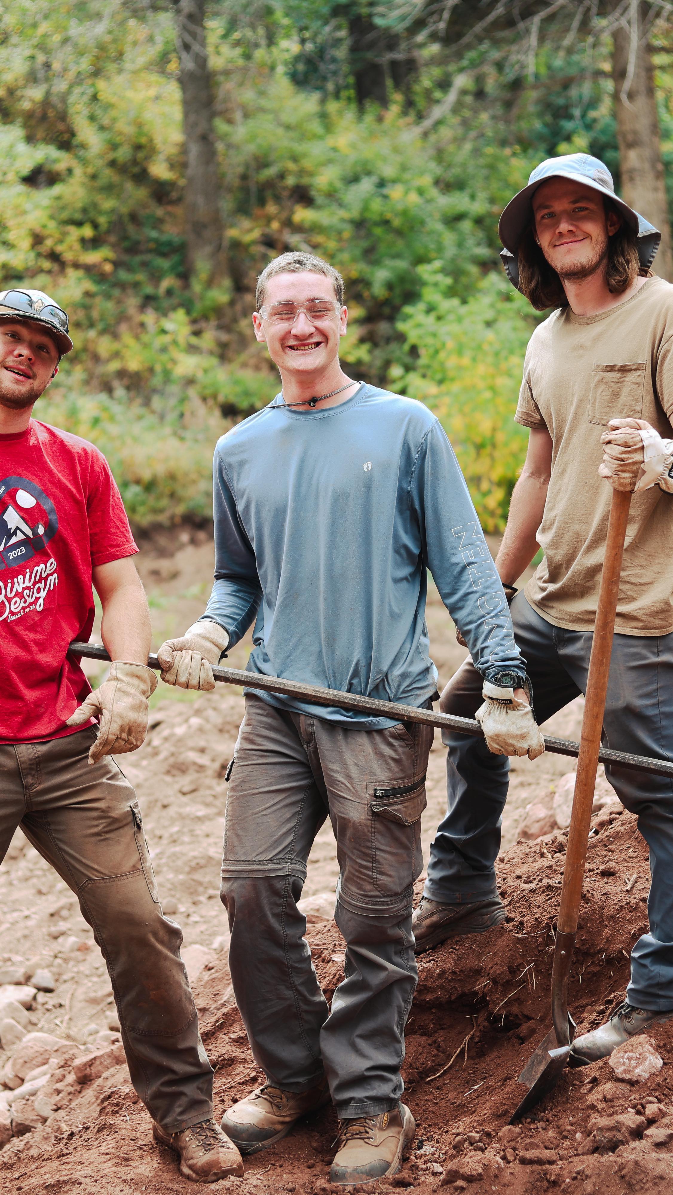 On this episode of building a camp! 🌲 It’s been amazing to see all the work done by our crew - they’re truly pouring their hearts into the foundation of Upon The Rock.
