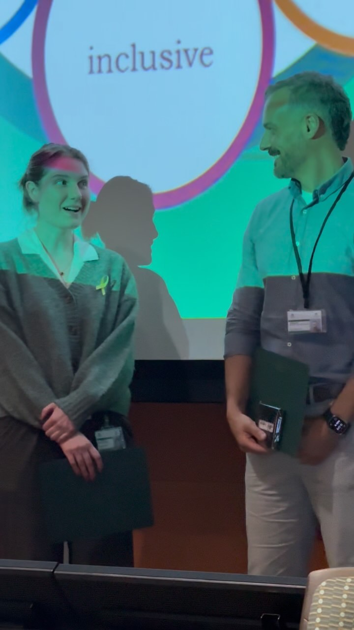 Annabelle and Thiago win best poster awards at the MCW CVC Retreat! Congratulations!