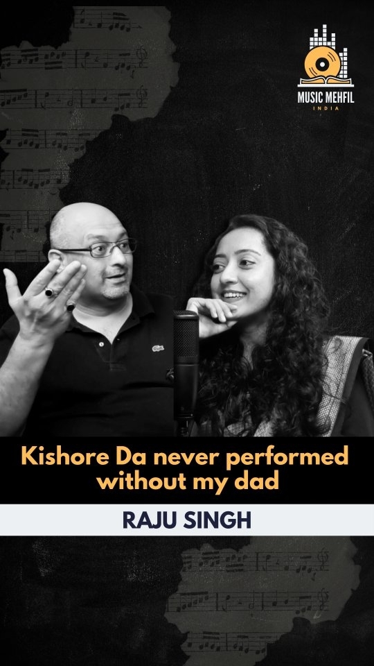 "Kishore Da never performed without my dad (the iconic Chanranjit Singh Ji)" with @rajupsingh
.
.
.
.
.
#charanjitsingh #musicmehfilindia #storiesofmusic #kishoreda #kishorekumarlive #rajupsingh #arunajade #acidhouseculture
