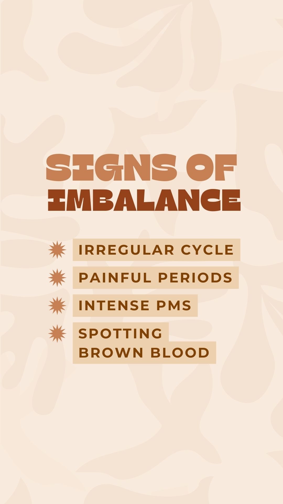EVERYONE needs to hear THIS 👇
you don’t HAVE to live with painful, unpleasant periods. in fact, a normal & healthy period comes and goes smoothly with little to no physical discomfort. if you’re experiencing any intense PMS or dread your period every month, know that you have options! these symptoms are your body’s incredible way of warning you about a possible hormonal imbalance. this can be treated holistically by taking a look at your environment, your nutritive intake, and your stress levels. you can also help your hormones by adding hormonal balancing herbs and foods to your diet.
so, make sure to pay attention, enjoy & honor your body’s inner winter season! remember, your period is a messenger and a reminder to slow down and reflect <3
here are some prompts for you to reflect on:
✨what is my relationship with slowing down and resting?
✨what am I ready to let go of?
✨what needs my attention?
#periodpositive #wombhealing #wombwisdom