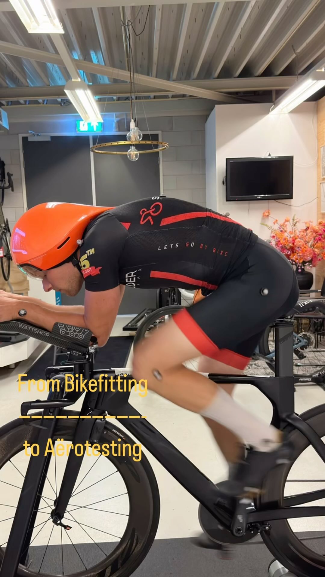 Project WV Alcmaria Vitrix; first Bikefitting then aerotesting!