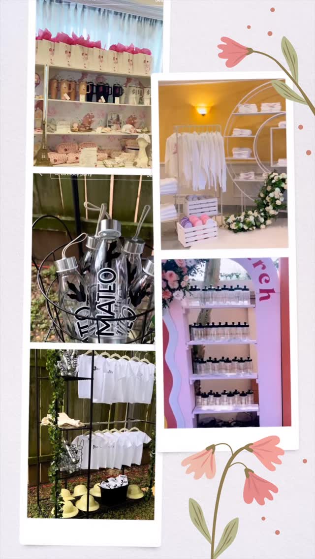 NEW TREND ALERT: Move over basic favors— Merch Walls are taking over!
Why give guests something they’ll toss, when you can give them something they’ll wear, sip from, or style again and again?
From custom t-shirts and hoodies to tumblers, hats, and totes—these merch stations are the perfect mix of personal + practical. Imagine your crew rocking your wedding logo, birthday theme, or event hashtag long after the party ends.
Make it Insta-worthy with a branded backdrop and let guests ‘shop’ your event for free. Because memories fade, but merch lasts.
#quinceañera #brides #modernbride #reels #merch #walls #partytrends #tiktok #smallbusiness #upliftingcloset