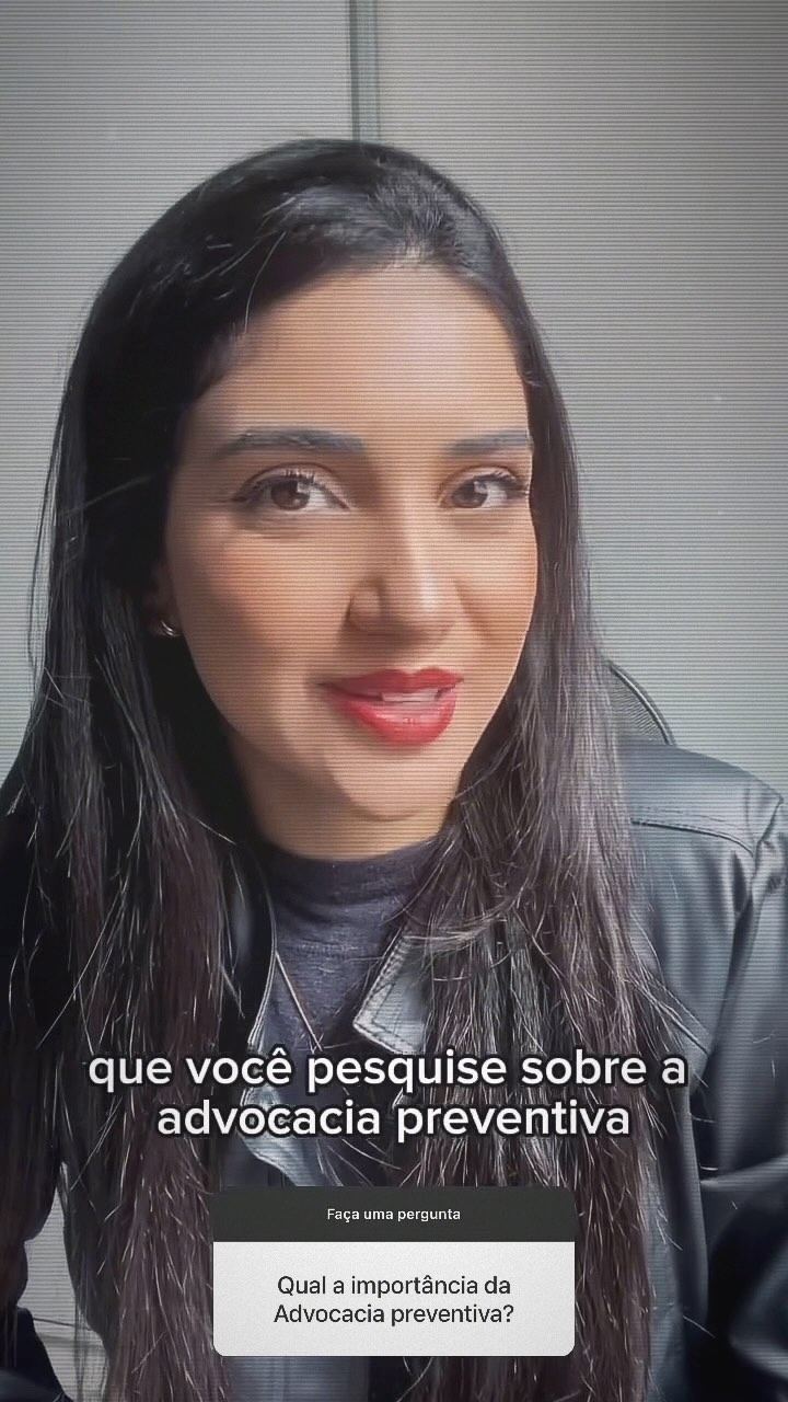Qual a importância da Advocacia preventiva?
Para mais respostas como essas fique ligado nos storys, e mande sua pergunta na nossa caixinha!!😊