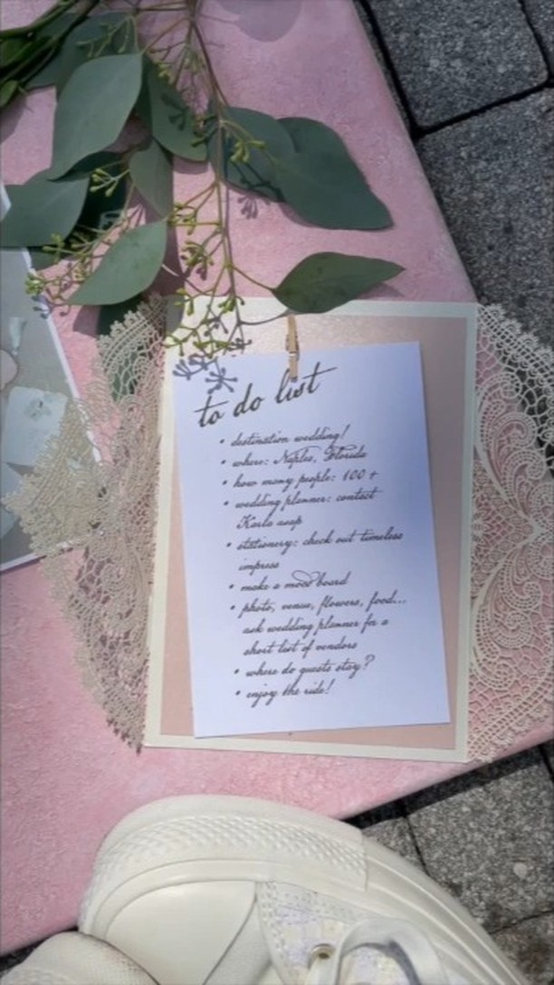 An old-school organic and tangible mood board that embodies the idea that enjoying the journey is as important as the destination itself. It was indeed enchanted to meet you...
-
Un board de inspiración de ideas orgánico, a la veja usanza que enfatiza el concepto que disfrutar del viaje es tan importante como lo es el día de la celebración. Encantador, como dice Taylor.
-
Wedding: @naplespartyplanner
Florals: @laroseflb
Paper goods: @timeless.impress
...
#timelessimpress #bespokestationery #weddingstationery #luxurystationery #weddinginvitation #luxuryinvitation #bespokeinvitation #custominvitation #customstationery #custommade #handmade #handcrafted #wedding #destination #destinationwedding #luxurywedding #barbie #fairycore #balletcore #angelcore #cottagecore #80swedding #90swedding #y2kwedding #boda #invitacionesdeboda #quinceanera #quince #chicagowedding #floridawedding