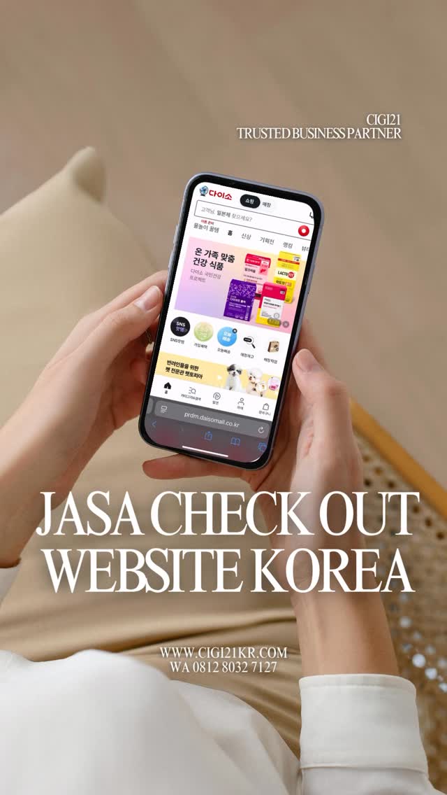 Pengen beli barang dari website Korea tapi nggak punya kartu Korea atau alamat lokal?
Tenang, CIGI21 siap bantu kamu checkout dari berbagai website Korea seperti MUSINSA, KREAM, Kakao Store, dan lainnya.
✅ Pembayaran langsung
✅ Pakai alamat warehouse CIGI21
✅ Kirim ke Indonesia tanpa ribet
💬 Info & order: WA 0812 8032 712
🌐 www.cigi21kr.com
📩 DM @cigi21.kr
—
Want to buy from Korean websites but don’t have a Korean card or address?
No worries — CIGI21 offers reliable Korean website checkout service for platforms like MUSINSA, KREAM, Kakao Store, and more.
✅ Fast & direct payment
✅ Use our Korean warehouse address
✅ International delivery to your door
💬 Contact us via WhatsApp: +62 812 8032 712
🌐 www.cigi21kr.com
📩 DM @cigi21.kr for assistance
#jasacheckoutkorea #belanjadarikorea #jastipkorea #belanjakorea #musinsajastip #kreamkorea #checkoutkorea #jasatitipkorea #cigi21 #jasabelanjakorea
#koreancheckoutservice #buyfromkorea #koreanwebsites #musinsashipping #kreamglobal #koreanshopping #checkoutkorea #globalshipping #cigi21 #kfashionworldwide