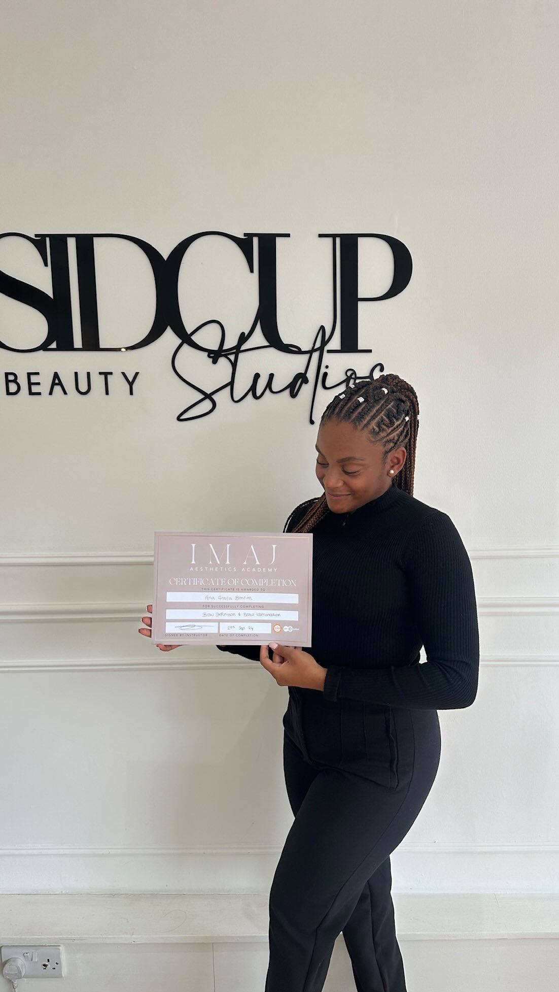 Believe in yourself ✨ because we believe in you!
Don’t let fear win, book that course, create the future you want for yourself, you deserve the life you want for yourself 🖤