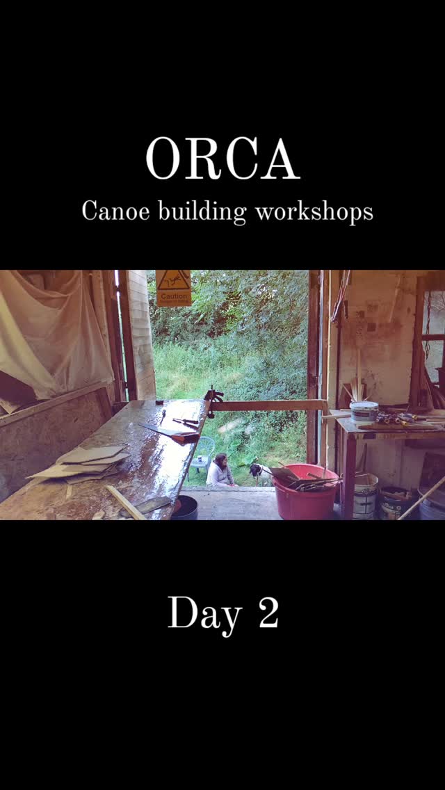 Day 2 all done. Tomorrow we fit the seats, paint and go for a paddle!