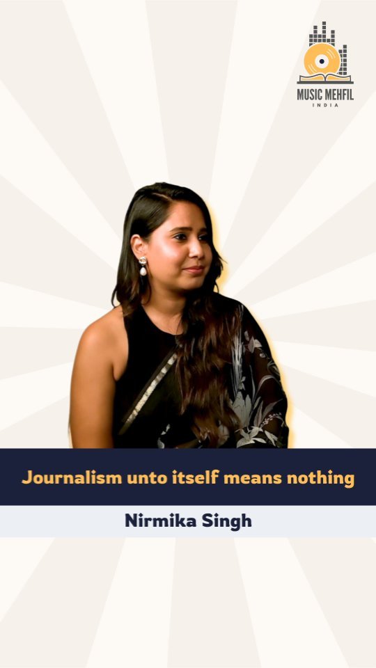 Journalism unto itself means nothing.
.
.
.
.
.
#musicmehfilindia #storiesofmusic #storiesofindia #musicjournalism #journalistlife #arunajade #nirmikasingh