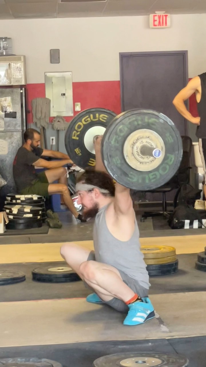 THAT FLEXIBILITY!
After a lot of technical work and intensive coaching, seeing some great progress! Here’s Dirk with his first snatch personal record in while. We’ve been working really hard on finishing taller and getting the bar in close… major improvements here! Very proud of the work he’s putting in. Plateaus can be frustrating, but hard work and staying positive always pays off. There is no real secret… you get out what you put in…. Train, recover, fix errors, train, recover, repeat!
Great work Dirk!
Stronger Every Day!
.
.
.
.
.
#weightlifting #kansascity #beastmode #olympiclifting #usaweightlifting #techniquework #flexibility #boom #personalrecord #progress #leessummit #usaw