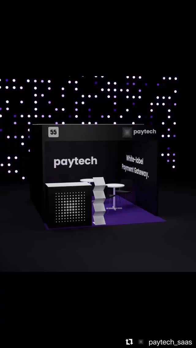 3D booth building, real-time design changes, promo videos, ads, you name it. #YourBrandInMotion