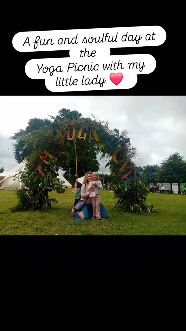 We had the most special day last weekend at The Yoga Picnic.
It's a rare treat for me these days to immerse myself in all things Yoga, so this day was deeply appreciated - by Freya too!
Although I didn't get to sample many Yoga classes - and there were so many to choose from! and dancing, and talks, and more..- we loved the sessions we attended together. The highlights were a beautiful sound savassana, forest Yoga for kids, and the soulful kirtan with Jack Harrison and band.
The venue on the shores of Lough Ennel is stunning, the chill out yurts are great, the kids activities are fantastic, and the overall vibe is so friendly and special. Two words to summarise- connected and soulful.
I can't wait for next year! Either as a teacher which would be amazing, or a participant.
Thanks to all the organisers - this is a truly special festival of Yoga, music, dance and more.
#theyogapicnic #kerrywellbeing #yogafestival