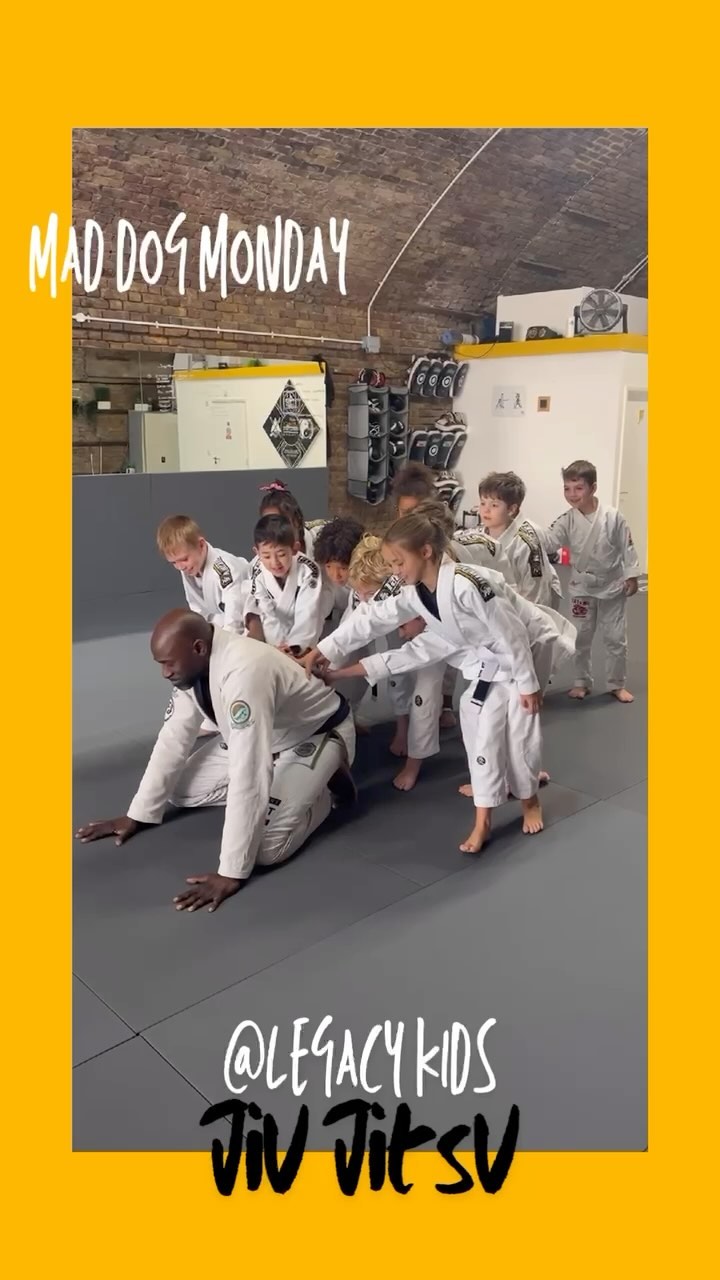 Mad Dog Monday 🐾
Kids classes every Monday, Wednesday and Saturday
#BJJKids #JiuJitsu #BJJ #LegacyKidsJiuJitsu #London #Hoxton