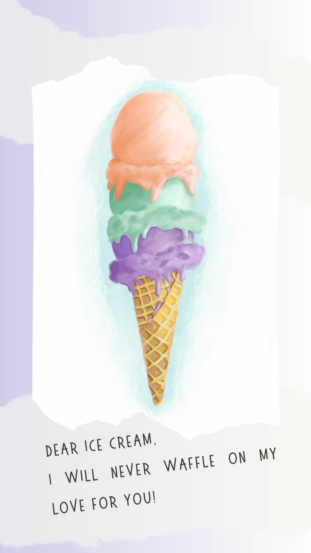 Sharing a digital drawing from awhile back. This summer the local ice cream shop and my family are good friends! ⭐️❤️😊🍦#icecream #icecreamlover #icecreamart #digitalartwork #surfacepatterndesigncommunity #procreateapp #immersion2024alumni #bardotbrush
