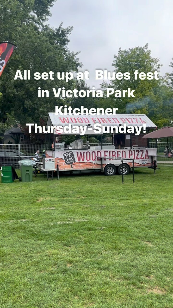 @kitchenerbluesfestival @cityofkitchener all set up Thursday to Sunday