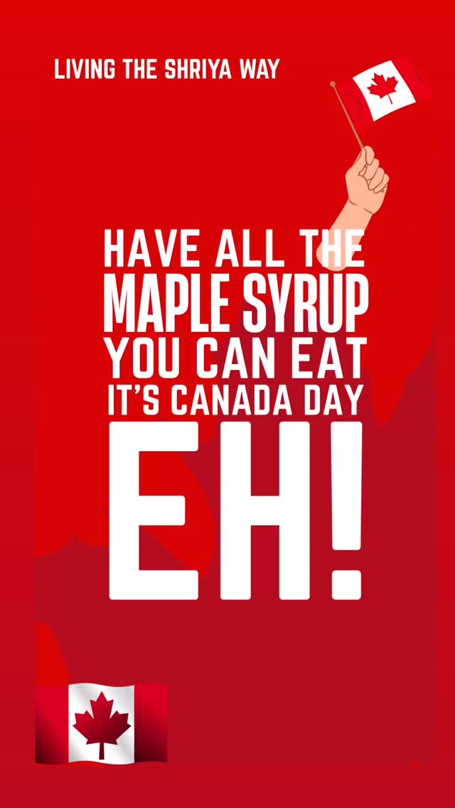 🇨🇦 Happy Canada Day! 🍁 Today, we celebrate the land of breathtaking nature, warm hearts, and endless adventures. Here’s to poutine, maple syrup, and the true north strong and free! ❤️🤍
Wherever you are celebrating, may your day be filled with joy, connection, and a little extra Canadian charm.
#CanadaDay #TrueNorth #OhCanada #livingtheshriyaway #canada #fyp #trending #viral #canadaday